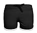 Women's Cotton Adjustable Drawstring Active Mini Shorts