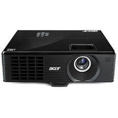 Acer X1213P DLP-Projektor (XGA, Kontrast 10000:1, 1024 x 768 Pixel, 3200 ANSI Lumen, EU/UK) schwarz