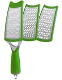 Art and Cook Wide Convertible Grater, Green