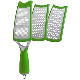 Art and Cook Wide Convertible Grater, Green by Art and Cook