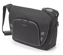 Dicota Take.Control 14"-15.4" Black Messenger Laptop Bag with Intergrated iPod Controls 