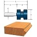Bosch 84509M 1-1/4-Inch Diameter 1-1/4-Inch Cut Carbide Tipped Wedge Tongue Router Bit 1/2-Inch Shank