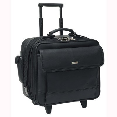 Solo Rolling Office Laptop Caseblack