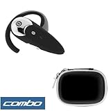 Wireless Bluetooth Handsfree Headset + Premium Unviersal Bluetooth Headset  ....