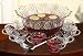 Kitchen & Housewares : PORTICO COLLECTION 10 PIECE CRYSTAL PUNCH BOWL SET