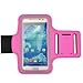 Deluxe Good Quality Workout Running Armband for Samsung Galaxy S4 and Samsung S3 (Rose)