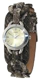 Guess - W65013L1 - Dreamweaver - Montre Femme - Quartz Analogique - Cadran Argent - Bracelet Cuir Marron