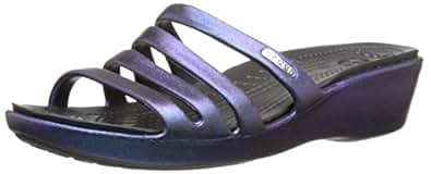 Amazon.com: crocs Women's Rhonda Wedge Sandal: Shoes