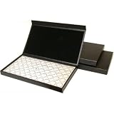 3 Boxes of White 50 Gem Jars Stone Storage Display Box