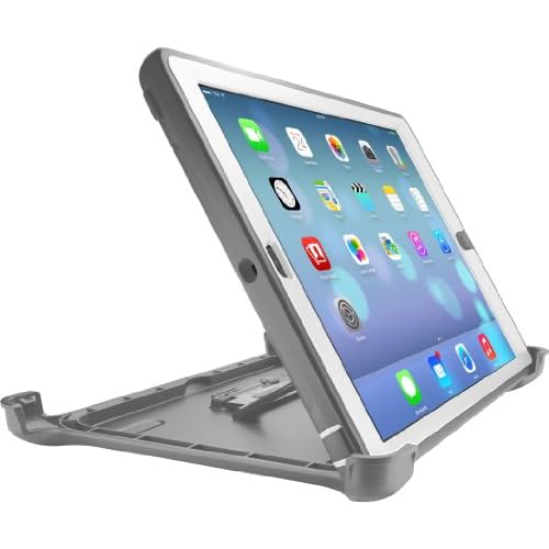 OtterBox Defender Series Case for iPad Air - Frustration-Free Packaging - Glacier - White/Grey