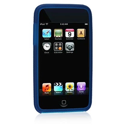 Skin Case for Apple iPod Touch 2nd Generation Silicone iTouch 2 Gen 8GB, 16GB, 32GB 8G, 16G, 32G Accessories (More Colors Available) MP3 Player Not Included