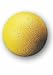 Sports : Kicker-Ball Kork Gelb