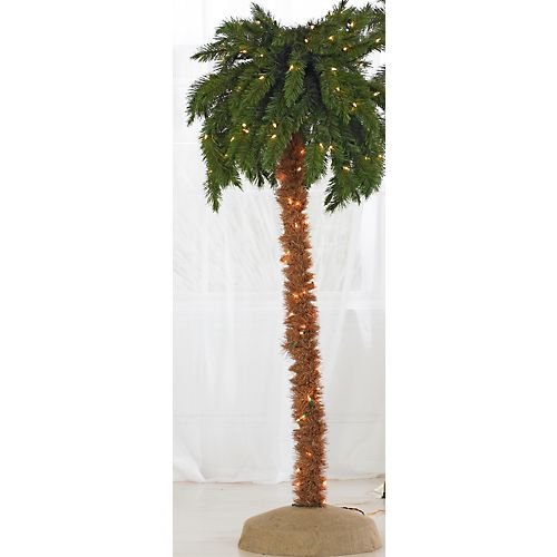 Palm Island Home 5 Foot Lighted Palm Tree