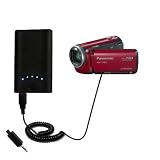 High Capacity Rechargeable External Battery Pocket Charger for the Panasonic HDC-TM80 Camcorder - uses Gomadic TipExchange Technology