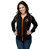 Baltimore Orioles Women's Nike Black 1.2 Track Jacket