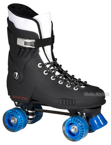 Childrens Toyshop  Toys : Raptor Quad Roller Skates - Black - Size UK6