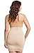 Montelle Women's Plus Size Strapless Shapewear Firm Tummy Control Waist Body Shaper Slip, Nude, 2X Plus