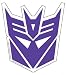 Transformers Decepticons Insignia Car Magnet TMBS189
