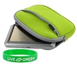 Neoprene Sleeve Case (Neon Green) for Garmin nüvi 465/465T 4.3-Inch GPS Navigator