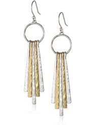 Lucky Brand Metal Paddle Drop Earrings