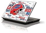 Skinit Buffalo Bills - Blast Vinyl Skin for Generic 12in Laptop (10.6in X 8.3in)