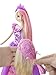 Mattel Disney Princess Color Change Brush Rapunzel Doll