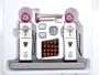 1934 Ford Three Window Coupe Cream 1/24 Diecast Car