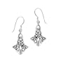 Sterling Silver Celtic Knot Drop Earrings