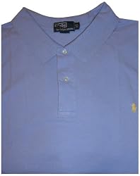 Men's Polo by Ralph Lauren Big and Tall Short Sleeve Polo Shirt Weathered Blue