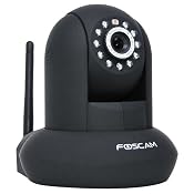 Amazon.com: Foscam FI8910W Pan & Tilt IP/Network Camera with Two-Way Audio and Night Vision (Black): Camera & Photo