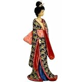 14 Geisha Figurine with Pastel Sash