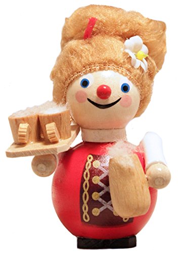 Steinbach Oktoberfest Bavarian Woman with Beer German Wooden Christmas Ornament Steinbach Oktoberfest Bavarian Woman with Beer German Wooden Christmas Ornament