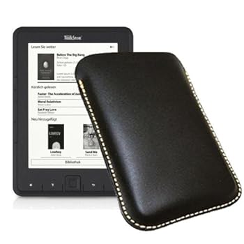Trekstor Pyrus E-book Reader Housse Lecteur Ebook Etui Liseuse eReader Protection Livre électronique Pochette en cuir Trekstor Pyrus E-book Reader Housse Lecteur Ebook Etui Liseuse eReader Protection Livre électronique Pochette en cuir