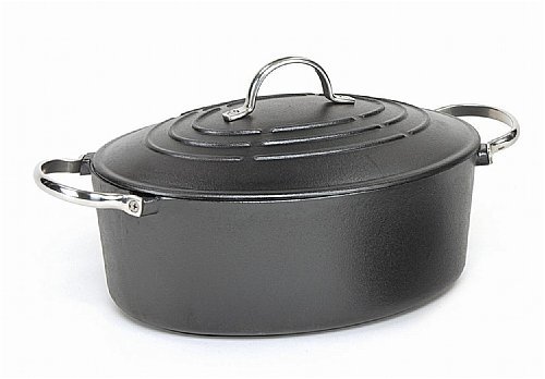 Minuteman T-20 4 Qt. Dutch Oven – 10.25 dia. x 4.25 Inch – Cast Iron
