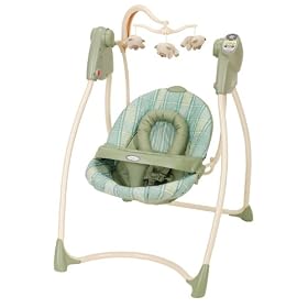 Graco Lovin Hug Easy Entry Open Top/Curved Frame Swing