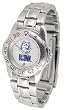 Connecticut Huskies - UConn Suntime Ladies Sports Watch w/ Steel Band - NCAA College Athletics