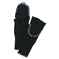 Mossimo Supply Co. Whipstitch Fliptop Gloves - Black