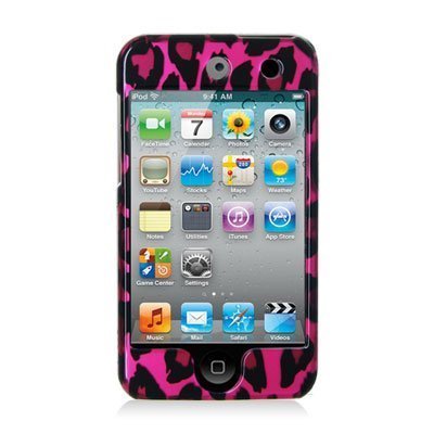 Crystal  Case Accessory  Generation Leopard Skin Touch Leopard 32gb Ipod Cover Pink Hard 64gb