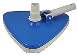 Jed Pool Tools 30-164 Inc 30-164 Deluxe Tri-Vacuum with Vinyl Bumper