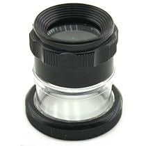 10x Stamp Coin Dome Loupe Magnifying Glass
