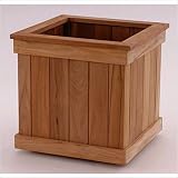 Diamond Teak FC Teak Planter Box Cubed Size: 24"