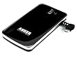 Anker® SlimTalk 3200mAh Backup External Battery Pack and Charger (Power Bank) with Embedded Micro-USB and Flashlight for iPhone 4/4S/3GS, iPod (require your own cable for Apple); Android Smartphones, PSP, MP3/MP4/MP5 Players and Many More Mobile Devices - Black, 0.4 Inch Thick, Ultra Slim and High Capacity