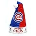 Chicago Cubs Colorblock Holly Sprig Santa Hat