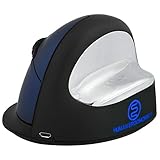 Comanro EV無線垂直マウス 充電式USBマウス DPI500/1000/1800/2500調整可能 人間工学的なマウス ワイヤレスマウス USB対応 (COMANRO-wireless)