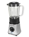 Lentz MK1 silber Mix King für Fruchtsaftgetränke, Smoothies und Cocktails mit 600 ml Glaskrug