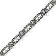 Sterling Silver Marcasite Bracelet - 7.5 Inch