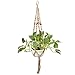 eBoot Plant Hanger Macrame Jute 4 Legs for Indoor Outdoor Ceiling Deck Balcony Round and Square Pots (35.5 Inches)