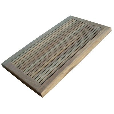 Infinita Corporation 814495011560 Greenface Teak Doormat in Natural