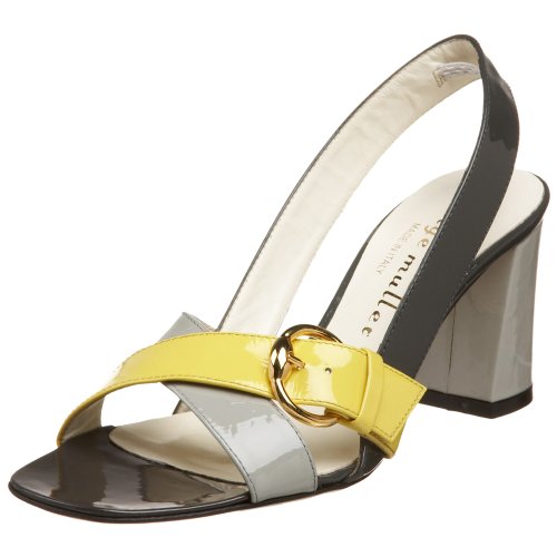 Bettye Muller Women’s Medley Slingback Sandal,Grey,39 EU (US Women’s 9 M)