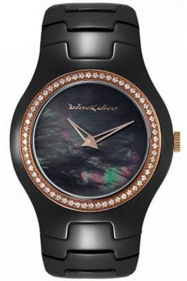 Black Dice 'Showgirl' Black Ceramic Ladies Watch - BD-051-01
